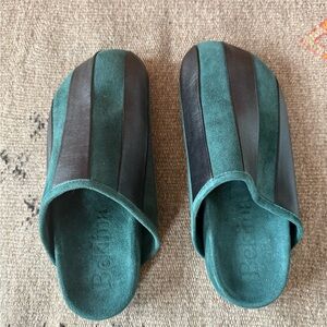 NWOT - Bekalina Gubi Mules in Eucalyptus (green)
